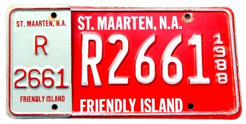 St. Maarten 1988 - Karaiby