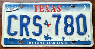 Texas - tablica z USA