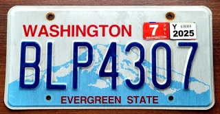 Washington 2025 - tablica z USA