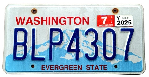 Washington 2025 - tablica z USA