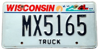 Wisconsin - tablica z USA