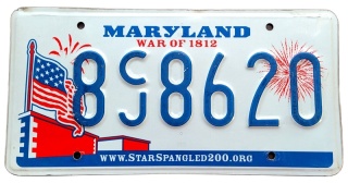 Maryland - tablica z USA