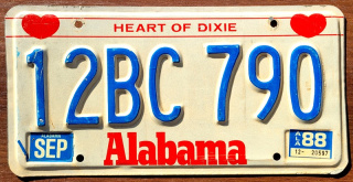 Alabama 1988