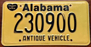 Alabama - Antique Vehicle