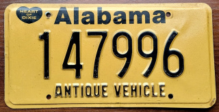 Alabama - Antique Vehicle