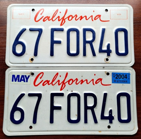 California 2004 - personalna 1967 440 California 2004 - personalna 1967 440