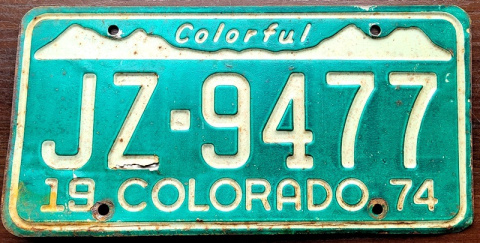 Colorado 1974 Colorado 1974