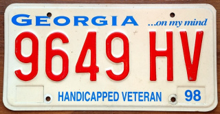 Georgia 1998 - VETERAN