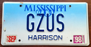Mississippi 1998 - personalna