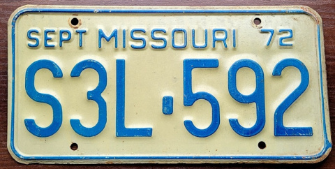 Missouri 1972 Missouri 1972