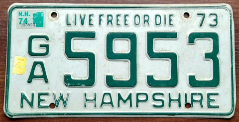 New Hampshire 1973