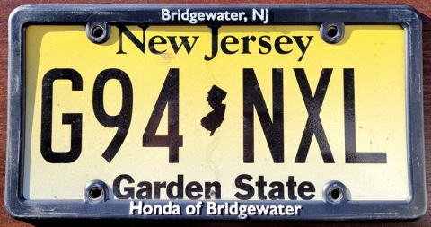 New Jersey + ramka