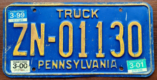 Pennsylvania 1999/2001