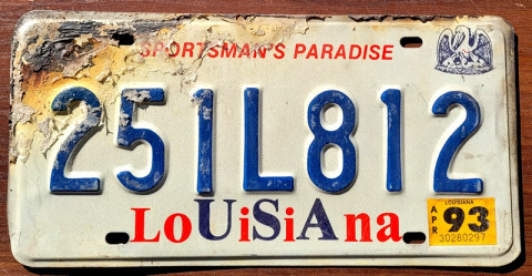 ROAD KILL - Louisiana 1993