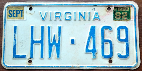 Virginia 1982 Virginia 1982