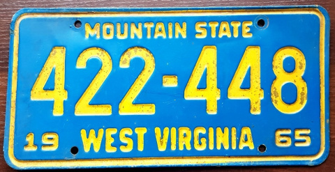 West Virginia 1965 West Virginia 1965