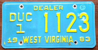 West Virginia 1983