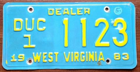 West Virginia 1983 West Virginia 1983