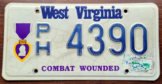 West Virginia - Purpurowe Serce