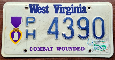 West Virginia - Purpurowe Serce