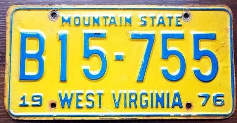 West Virginia 1976 West Virginia 1976