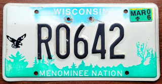 Wisconsin 2006 - indiańska - MENOMINNE