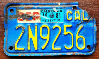 California 1981 - motocyklowa