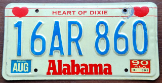 Alabama 1990