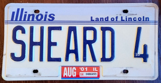 Illinois 2001 - personalna