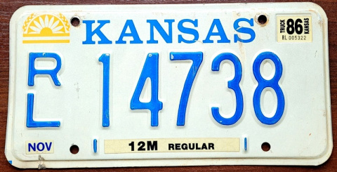 Kansas 1986 Kansas 1986