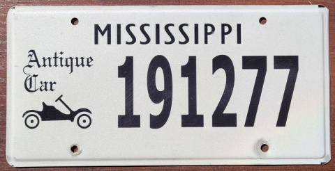 Mississippi - Antique Car Mississippi - Antique Car