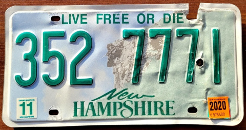New Hampshire 2020 - 777 New Hampshire 2020 - 777