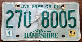 New Hampshire 2013