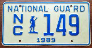 North Carolina 1989 - National Guard