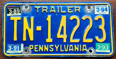 Pennsylvania 1989/94 Pennsylvania 1989/94
