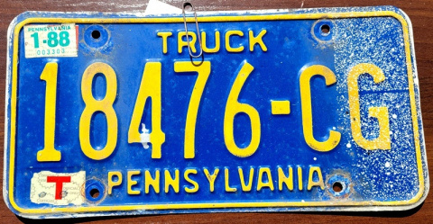 Pennsylvania 1988 Pennsylvania 1988