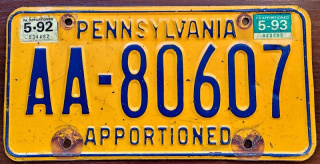 Pennsylvania 1992/93