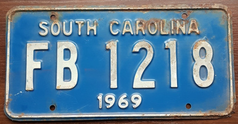 South Carolina 1969 South Carolina 1969