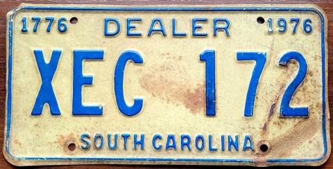 South Carolina 1976 South Carolina 1976
