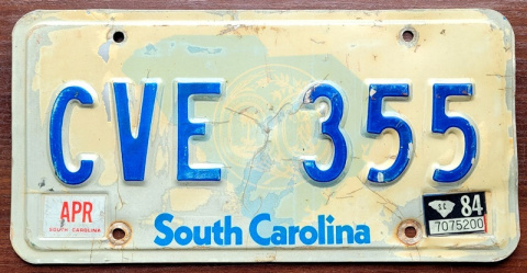 South Carolina 1984 South Carolina 1984