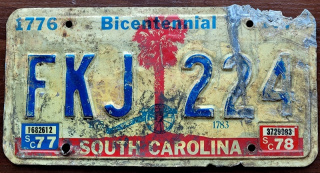 South Carolina 1976/78