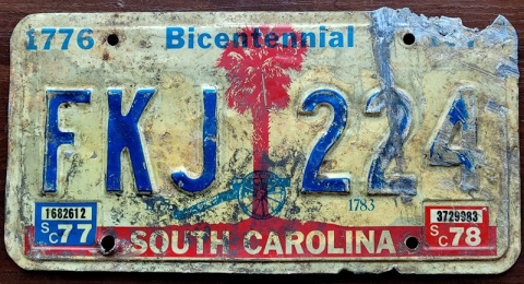 South Carolina 1976/78 South Carolina 1976/78