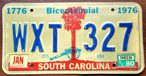 South Carolina 1976/80 South Carolina 1976/80