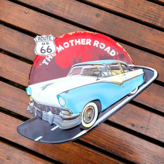 Szyld metalowy - Vintage Car