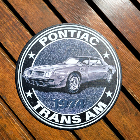 Szyld metalowy - Pontiac Trans AM 1974 Szyld metalowy - Pontiac Trans AM 1974