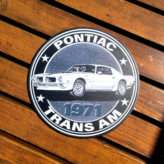 Szyld metalowy - Pontiac Trans AM 1971