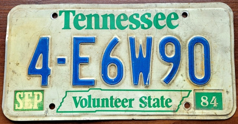 Tennessee 1984 Tennessee 1984