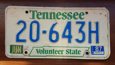 Tennessee 1987