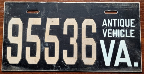 Virginia - Antique Vehicle Virginia - Antique Vehicle