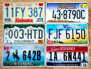 6 tablic USA